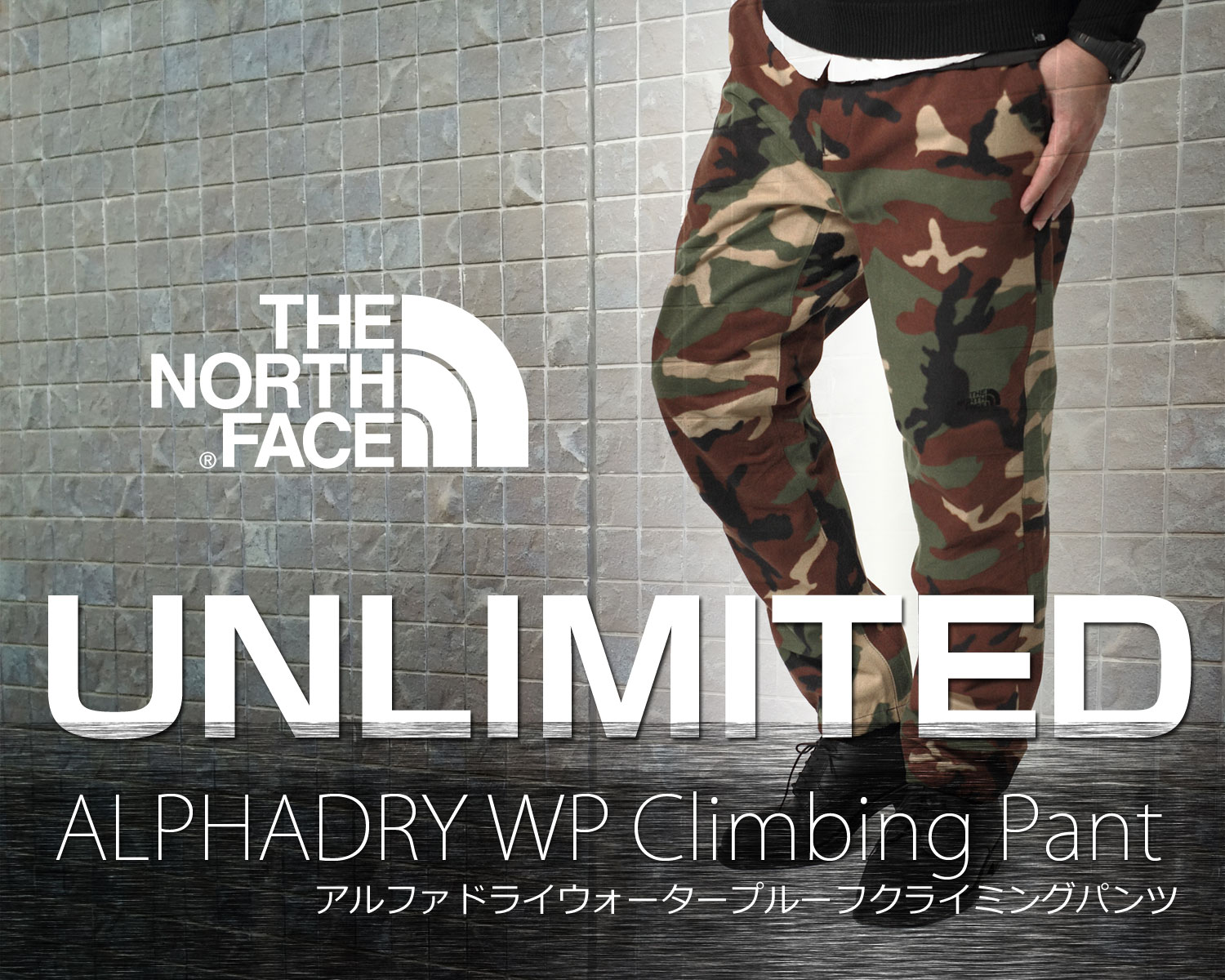 ALPHADRY WP Climbing Pant(アルファドライウォータープルーフクライミングパンツ) NP
61553