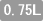 0.75���b�g��
